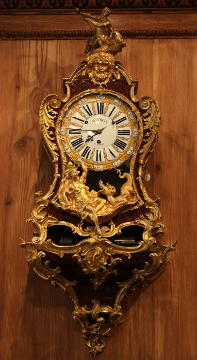  Régence cartel clock attributed to Latz