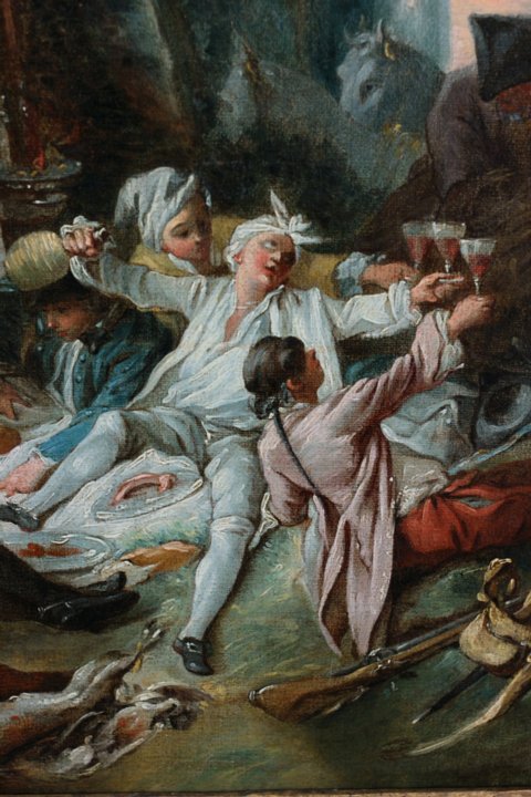 Le Repas de Chasse, a painting by Francois Boucher