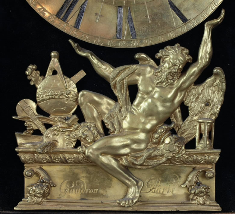 A Louis XIV period pendule religieuse clock  attributed to Andre-Charles Boulle
