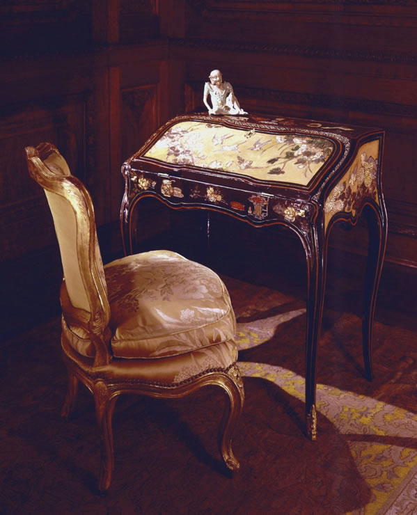 Louis XV slant top desk attributed to BVRB