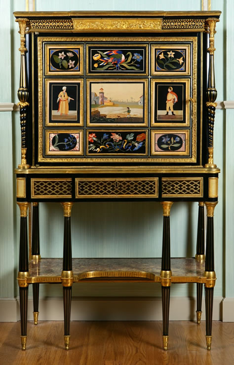 Louis XVI cabinet-secretaire by Adam Weisweiler