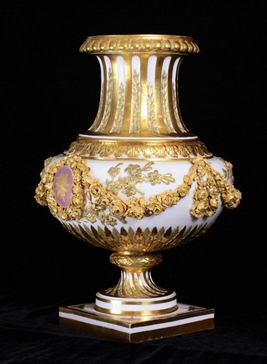 Exceptional pair Svres hard paste Vases du Roi