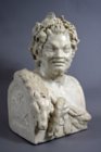 Fine white marble bust of a satyr attributed to Jean Raon (1630-1707)