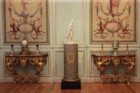 Gilded pair Louis XIV-Regence consoles