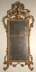 Italian carved and gilded Arabesque mirror