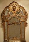 Regence carved and gilded mirror