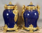 Charles Cressent Mounted Vases